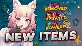 NEW BIG ITEMS UPDATE MLBB PATCH 1.8.68