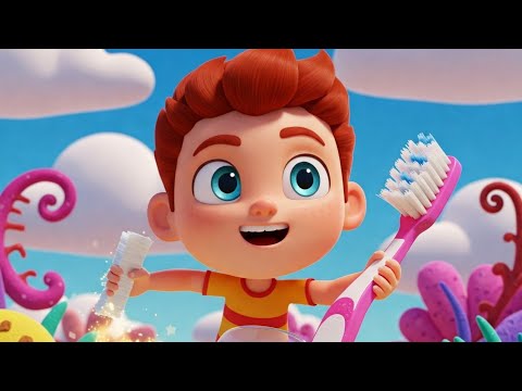 🦷✨ The Brushing Adventure! | Fun Kids’ Toothbrushing Song 🚀🎶