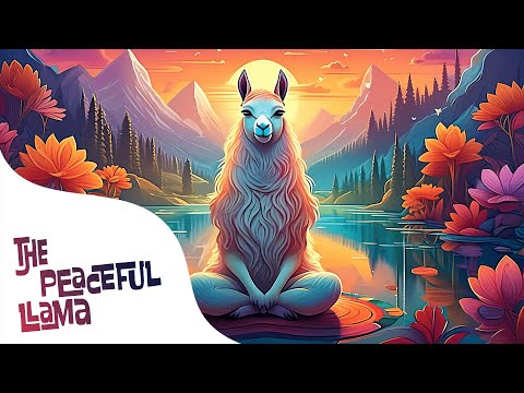 Sleep Meditation for Children - THE PEACEFUL LLAMA - Bedtime Story for Kids