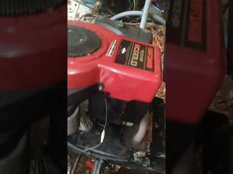 old craftsman mower