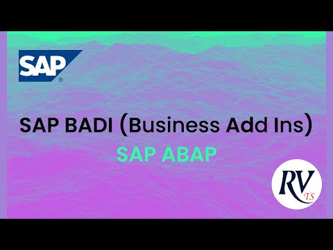 SAP ABAP BADI - Business Add Ins | How to create BADI | New SAP ABAP Class | T-code of BADI Creation