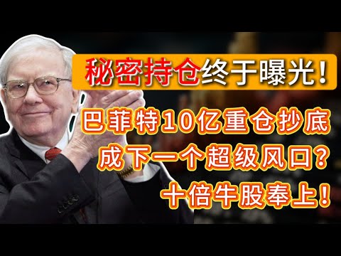 秘密持仓终于曝光!巴菲特10亿重仓抄底！或成下一个超级风回?十倍牛股奉上!