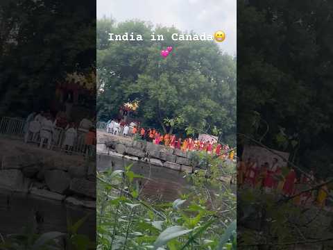 Ganga Aarti Mississauga😇🙏 #gangaaarti #mississauga #toronto #india #indianculture #ytshorts