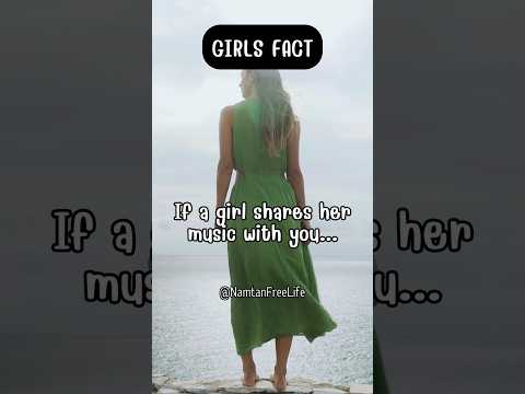 If a girl shares her music with you...she trusts you. ถ้าเธอแชร์เพลงกับคุณ...เธอไว้ใจคุณ. #shorts