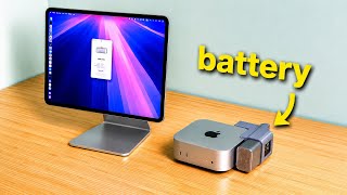 Battery powered Mac mini, and how to setup iPad as its only wireless display with Apple SideCar!