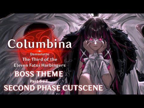 Genshin Impact | 5 / 7: "Prayers in Tears" (Fanmade Columbina Weekly Boss Theme) [Cutscene]