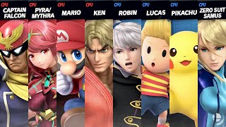 Super Smash Bros. Ultimate - Fire vs Lightning