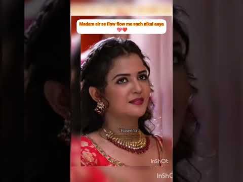 Madam sir ka sach nikal aaya🥰🥰❤️❤️💞Anuseena💖💕unseen love scene💕💞#Madam sir