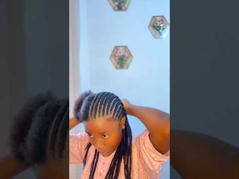 How to slay cornrows using yarn ✨ Simple, affordable, and long-lasting!#hairinspo#hairstyles#braids