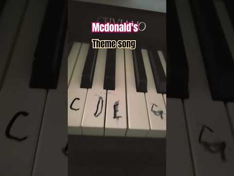 McDonald's theme song: "Sorry for long outro!