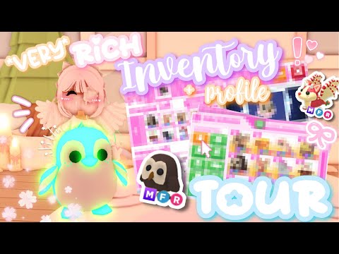 ˚୨୧⋆｡˚*Updated!* Very Rich Inventory Tour! - #adoptme #adoptmeroblox ♡༊*·˚