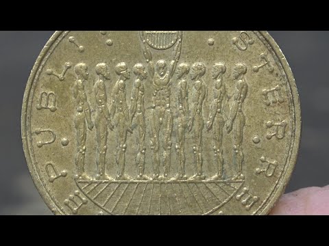 オーストリアのコイン磨いてみた REPUBLIK· ·ÖSTERREICH· Polish ZOBL coins