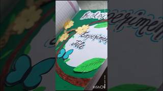 front page ideas for Science biology physics and chemistry #schoolassignment #trending #shorts #diy