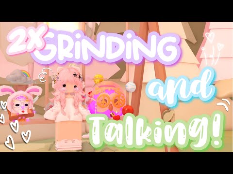 ♡₊˚ ᵕ̈ 2X Grinding & Talking! - #adoptme #adoptmegame ⋆ ˚。⋆୨୧˚