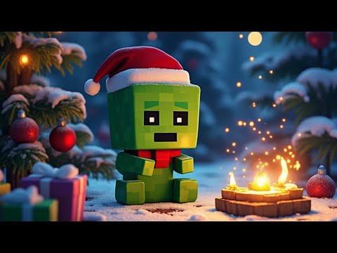 Minecraft Bedtime Story - Creepy the Creeper's 12 Days of Christmas