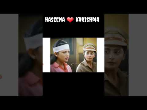 haseena 💘 karishma love story 😘#maddamsir #gulki_joshi #yukti_kapoor