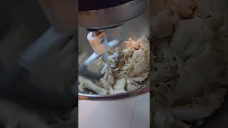 Shred your chicken using your kitchenaid #kitchenaid #easyprep