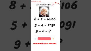 Hard Math Puzzle with Answer | Brain Teaser Challenge #shorts #math #qtricks #mathqyiz
