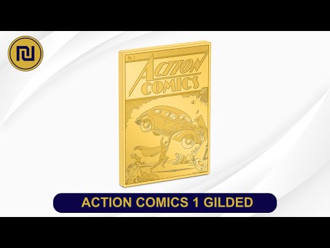 DC Golden Age Action Comics 1 Gilded Coin