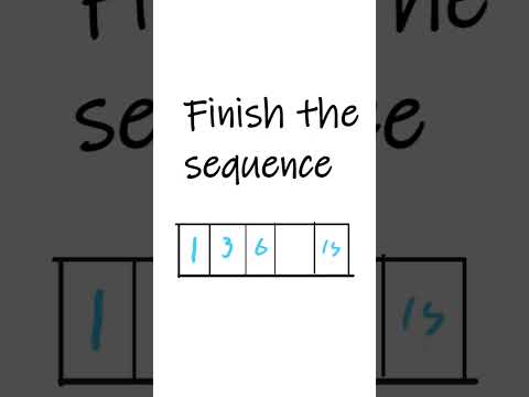 Braintest, can you finish the sequence? #iqtest #braintest #brainteaser #brainteasers #braingames
