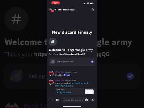 New discord