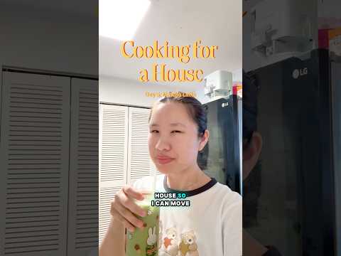 Day 5: Go To Matcha Latte | COOKING FOR A HOUSE #recipe