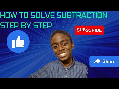 solving subtraction