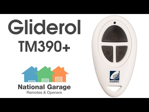 Gliderol TM390+ Garage Remote Control Video Description