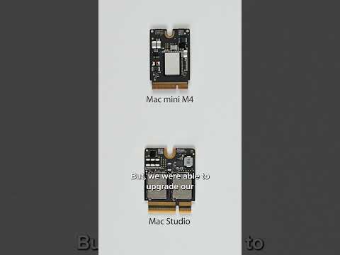 The M4 Mac mini Has Removable Storage!! We Upgraded Easily! #macmini #ifixitteardown #ifixit