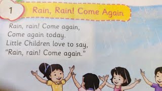 Rain Rain Come Again | Jr Kg Rhymes | Poem | Songs | S&D Teacher