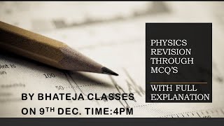 PHYSICS REVISION THROUGH MCQ'S#physics #cbse #learning #science