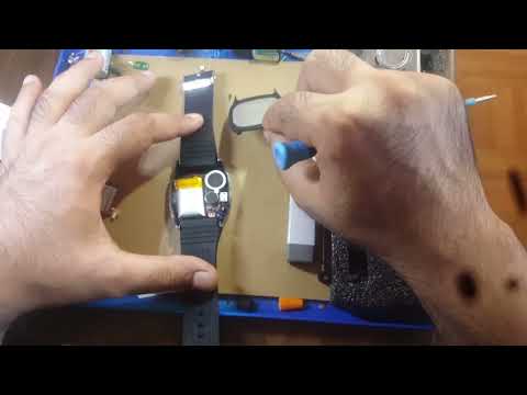 smart watch battery replacement Apple, orange with charging issues