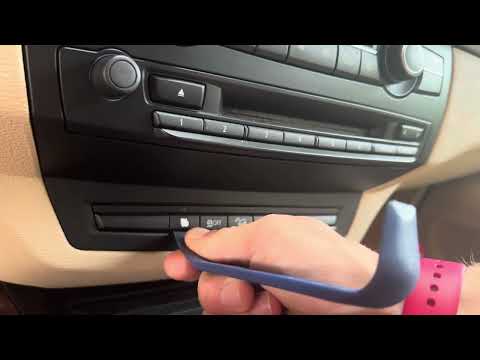 BMW PDC button replacement.