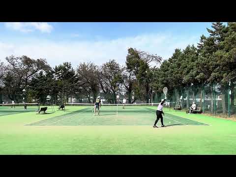 【作業用テニス】Easygoing tennis with friends