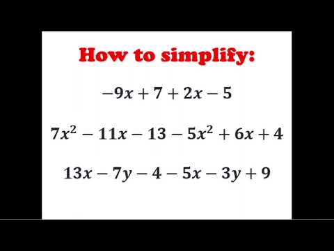 How to Simplify Equations Fast and Easy | Equations and Inequalities