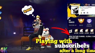 Sk Sabir Boss Cs Rank Gameplay😎 With Subscribers | First Time With Voice🥳🤯 @globalxsabir