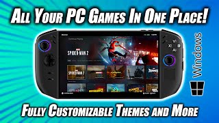 All Your PC Games In One Place! LaunchBox On Your Gaming Handheld Is Awesome!