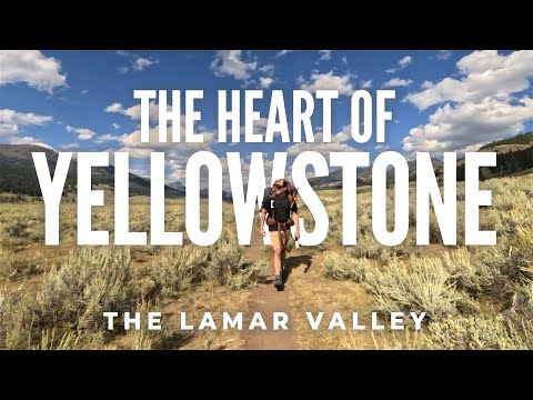 Hiking 40 Miles ALONE in Yellowstone National Park |  Backpacking the Lamar Valley
