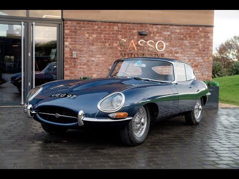 Jaguar E-Type 3.8 Flat Floor Fixed Head Coupe (1961) - Sasso Automotive