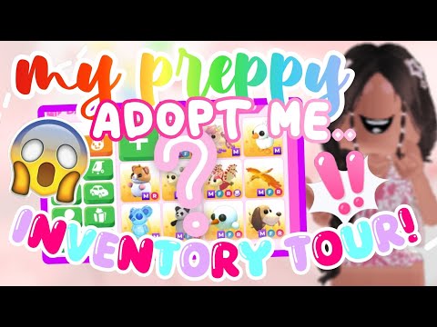 adopt me INVENTORY TOUR! *rich?!* 💗✨😱