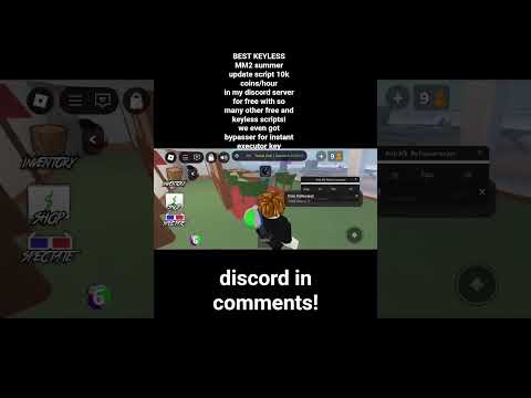 BEST SUMMER UPDATE MM2 SCRIPT 10K COINS/HOUR #roblox #scripting #robloxedit #games