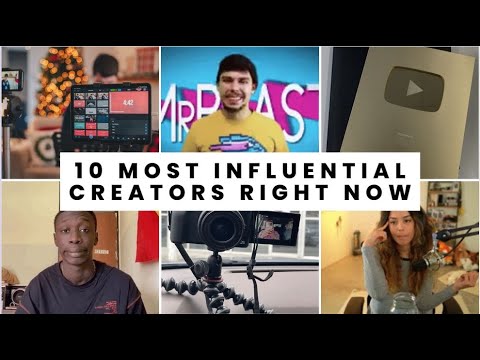 Who are the most influential creators right now?