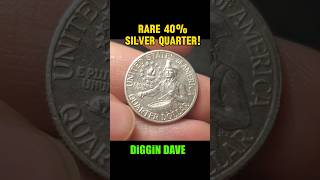 RARE SILVER BICENTENNIAL QUARTER! #coins #coin #coincollecting #silver