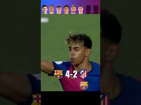 BARCELONA 4 vs 4 ATLETICO MADRID COPA DEL REY 2024-25