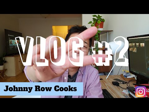 VLOG #2 - Facebook live stream experience and upcoming mini-project | Johnny Row Cooks