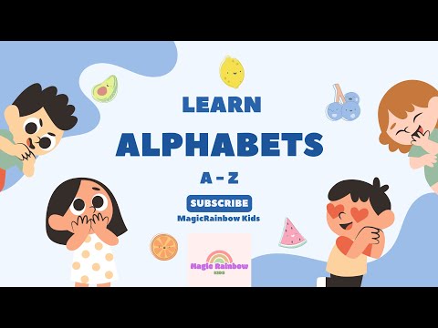 Learn ABC Alphabets| ABCD| Magic Rainbow Kids