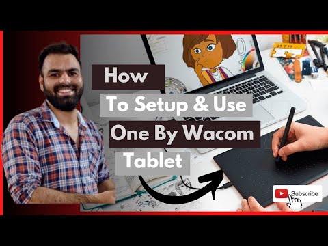 How to setup & use WACOM PEN TABLET | Wacom Pen Tablet के driver को केसे install करे