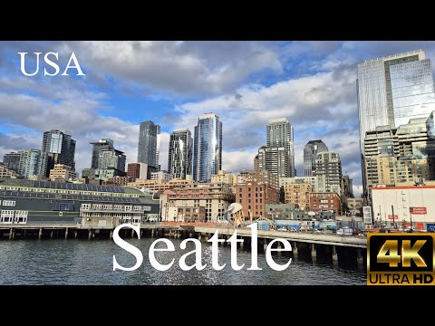 Exploring Seattle, USA I 2025 I 4K I Part 1