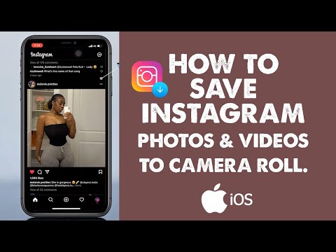 How To Download Instagram Videos & Photos to Gallery on iPhone- 2021
