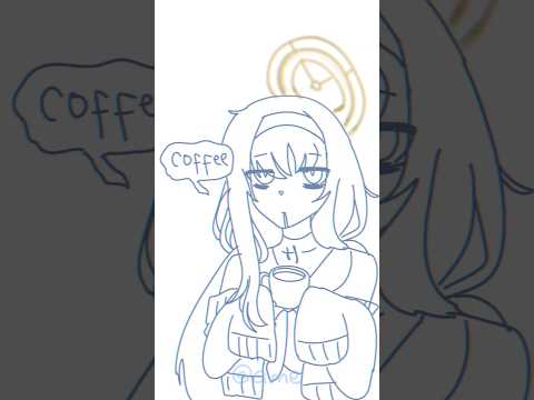 What are You DRINKING? (何を飲んでるの?) short ver. #ブルアカ #animationmeme #animatic
